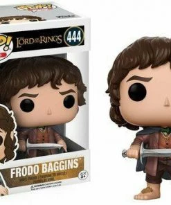 Funko POP! Movies Lord Of The Rings FRODO BAGGINS Figure #444 W/ Protector
