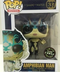 Funko - POP Movies: Shape Of Water Amphibian Man #637 LIMITED CHASE EDITION NEW