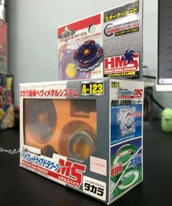 Takara Tomy Beyblade A-123 Starter Gaia Dragoon MS Vintage US SELLER