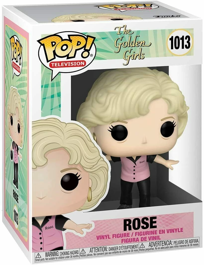 Funko POP! TV Golden Girls ROSE In Bowling Uniform Figure #1013 W/ Protector 3 Funko POP! TV Golden Girls ROSE In Bowling Uniform Figure #1013 W/ Protector