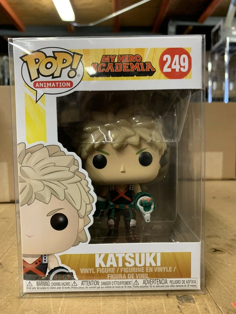 Funko POP! Animation: My Hero Academia KATSUKI Figure #249 W/ Protector 3 Funko POP! Animation: My Hero Academia KATSUKI Figure #249 W/ Protector