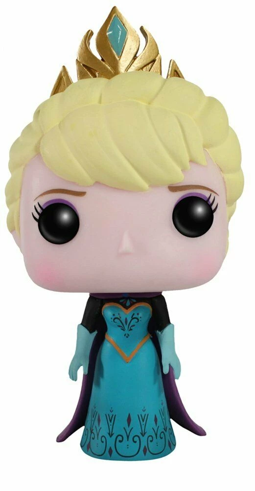 Disney Frozen Funko POP! Movies Coronation Elsa Vinyl Figure #118 W/ Protector 3 Disney Frozen Funko POP! Movies Coronation Elsa Vinyl Figure #118 W/ Protector