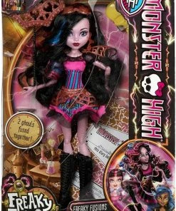 Mattel Monster High Freaky Fusion Dracubecca Doll NEW