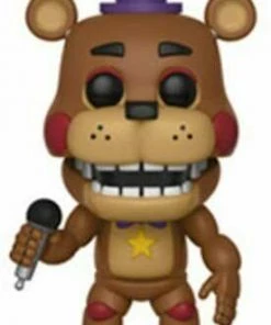 Funko Pop! Games: Five Nights At Freddy's - 6 Pizza Sim - Rockstar Freddy W/ Protector