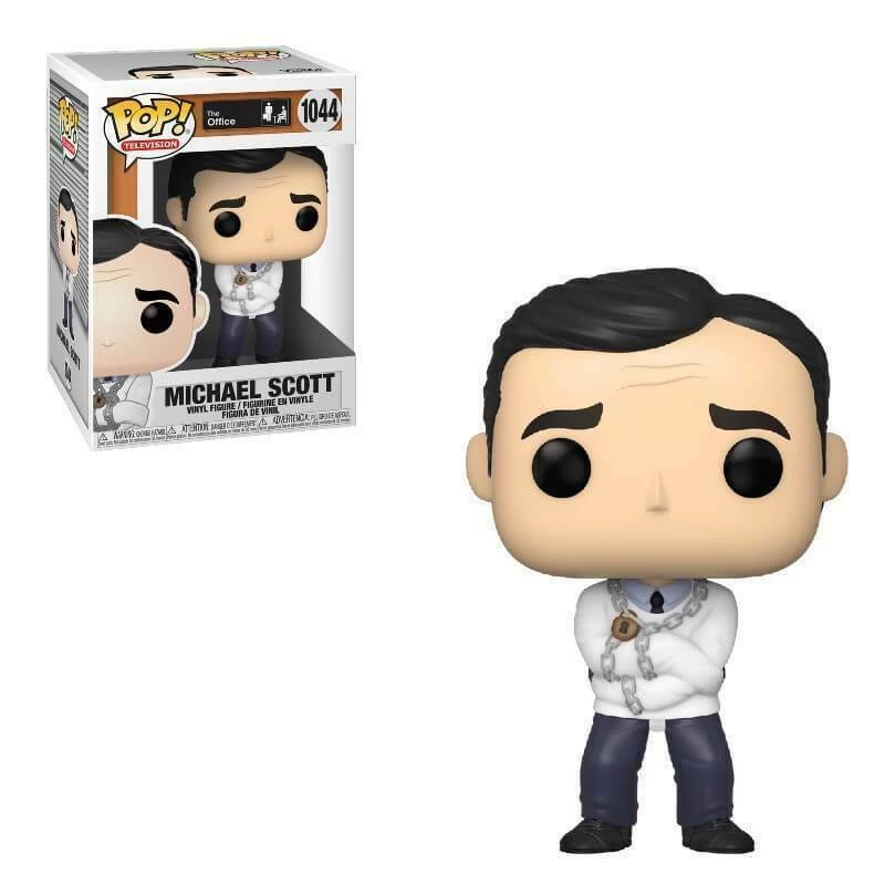 Funko POP! TV The Office MICHAEL SCOTT Figure #1044 DAMAGE BOX 3 Funko POP! TV The Office MICHAEL SCOTT Figure #1044 DAMAGE BOX