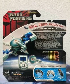 Hasbro Transformers Real Gear Robots NIGHT BEAT 7 Figure