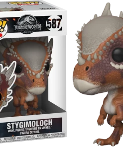 Funko POP! Jurassic World 2: Fallen Kingdom STYGIMOLOCH Figure #587 W/ Protector