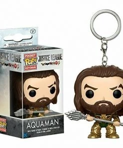 Aquaman Justice League Movie Funko Pocket Pop 1.5 Inch Figure Keychain Keychains
