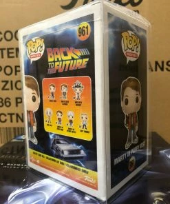 Funko POP! Movies: Back To The Future MARTY In PUFFY VEST #961 W/ Protector