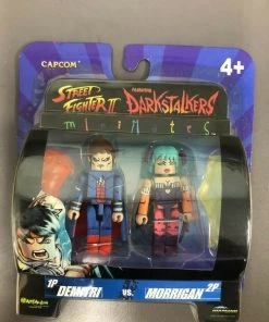 Capcom Street Fighter II Minimates Series 1 DEMITRI Vs MORRIGAN Mini Figures