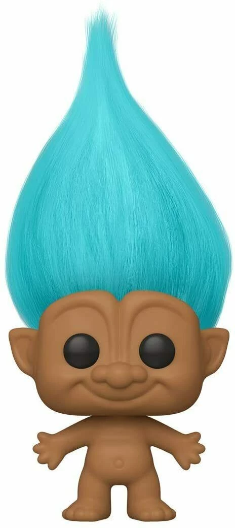 Funko Pop Trolls: Good Luck Trolls - Teal Troll Figure #44603 With Protector 4 Funko Pop Trolls: Good Luck Trolls - Teal Troll Figure #44603 With Protector