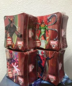 Toystops Upper Deck Marvel Definitive Super Hero TCG Booster Packs Tin Box Set Of 4