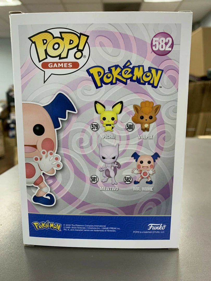Funko Pop! Games: Pokemon S2 - Mr. Mime Figure W/ Protector IN STOCK 4 Funko Pop! Games: Pokemon S2 - Mr. Mime Figure W/ Protector IN STOCK