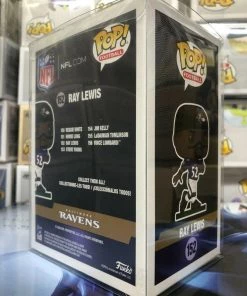 Funko POP! NFL Legends RAY LEWIS Baltimore Ravens Figure #152 W/ Protector