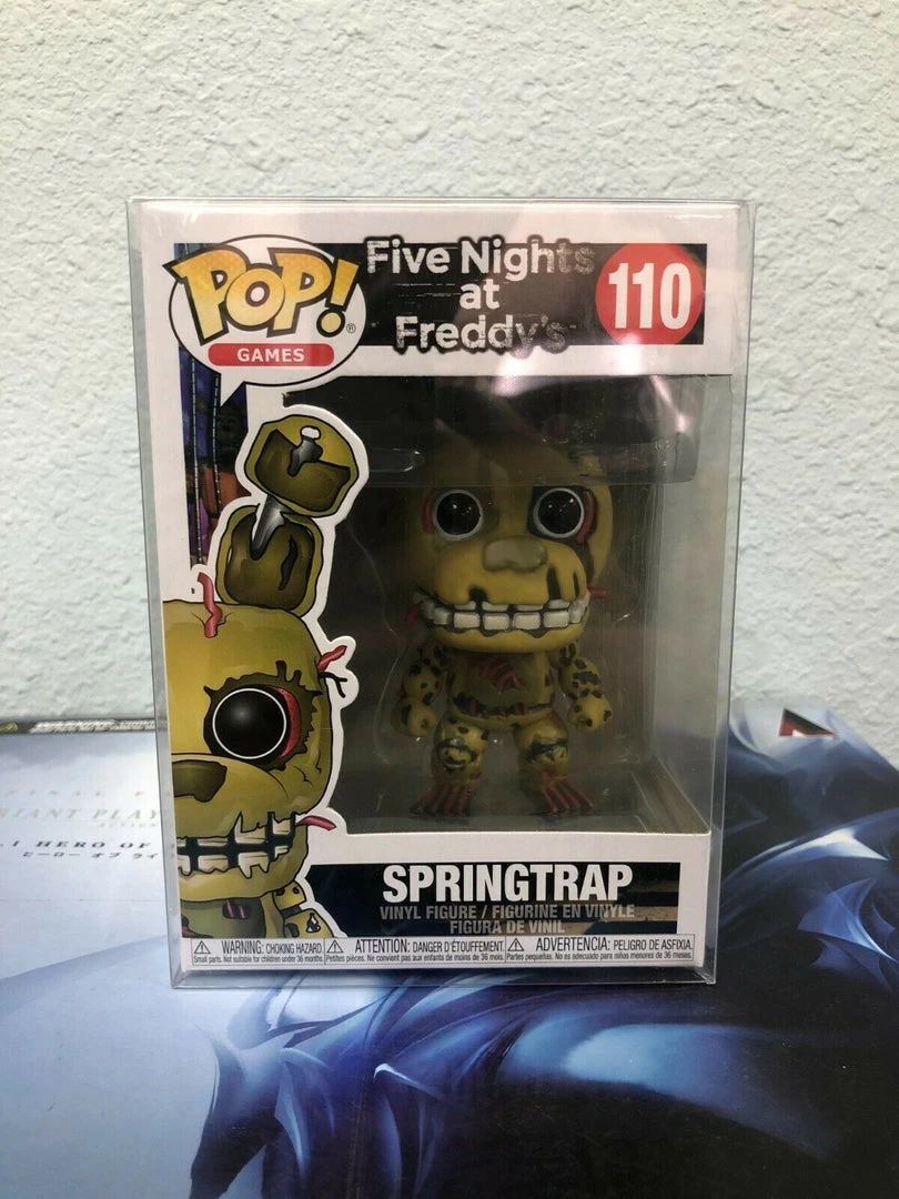 Funko POP! Five Nights At Freddy's SPRINGTRAP Figure #110 W/ Protector 3 Funko POP! Five Nights At Freddy's SPRINGTRAP Figure #110 W/ Protector