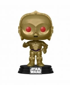 Funko Pop Star Wars Rise Of The Skywalker - C-3PO Red Eyes With Protector