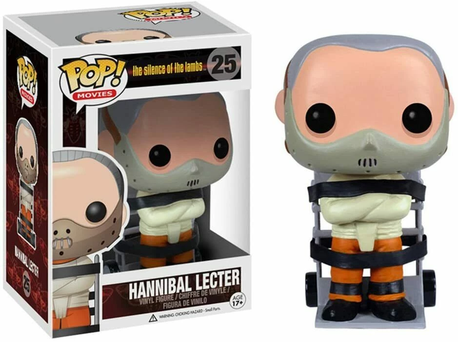 Funko POP! Movies: The Silence Of The Lambs HANNIBAL LECTER #25 W/ Protector 3 Funko POP! Movies: The Silence Of The Lambs HANNIBAL LECTER #25 W/ Protector
