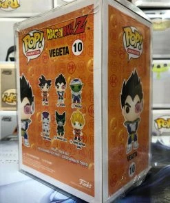 Funko POP! Animation: DragonBall Z VEGETA Figure #10 W/ Protector 10 Funko POP! Animation: DragonBall Z VEGETA Figure #10 W/ Protector