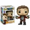 Funko POP! Movies: Guardians Of The Galaxy 2 STAR-LORD Figure #198 DAMAGE BOX
