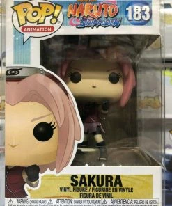 Funko POP! Animation: Naruto Shippuden SAKURA Figure #183 W/ Protector
