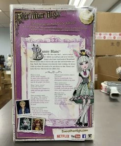 Mattel Ever After High Bunny Blanc Doll Daughter Of Wonderland Rabbit 1st Edition