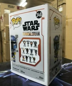 Funko POP! Star Wars HEAVY INFANTRY MANDALORIAN Figure #348 W/ Protector