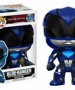 Toystops Funko POP! Movies: Power Rangers BLUE RANGER Figure #399 DAMAGE BOX
