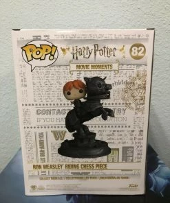 Funko POP! Harry Potter RON WEASLEY Riding Chess Piece 8 Inch Figure #82