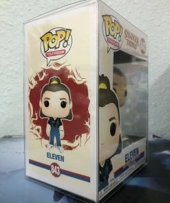 Funko POP! TV: Stranger Things ELEVEN W/ Suspenders Figure #843 W/ Protector