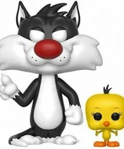Funko POP! Anime: Looney Tunes SYLVESTER & TWEETY Figure #309 W/ Protector