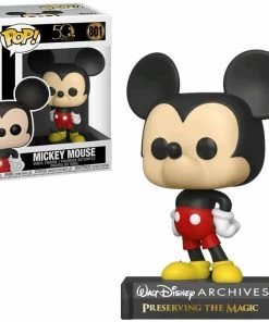 Funko POP! Disney: Archives MICKEY MOUSE Figure #801 MINOR DAMAGE BOX