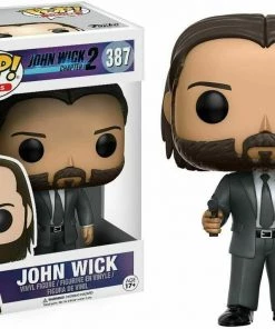 Funko POP! Movies: John Wick Chapter 2 JOHN WICK Figure #387 DAMAGE BOX