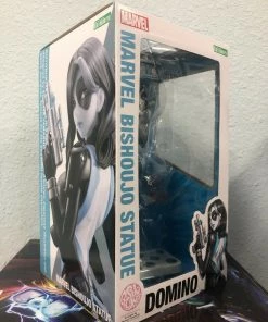 Figures & Bishoujo Statues KOTOBUKIYA Marvel Comics DOMINO Bishoujo Statue IN STOCK
