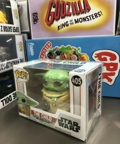 Funko POP! Star Wars: Mandalorian THE CHILD With Bag Figure #405 W/ Protector