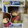Funko POP! X Men GAMBIT Glow In The Dark EE Exclusive Figure #553 W/ Protector