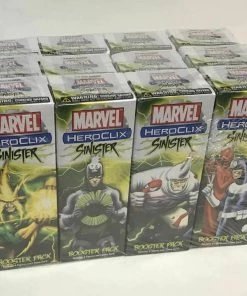 WizKids Marvel Heroclix Sinister Booster Brick NEW 12 Packs