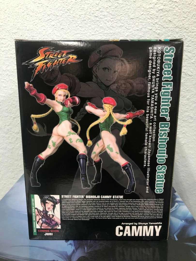 KOTOBUKIYA Street Fighter CAMMY 2nd Round Edition Bishoujo Statue Figures & Bishoujo Statues 7 KOTOBUKIYA Street Fighter CAMMY 2nd Round Edition Bishoujo Statue Figures & Bishoujo Statues