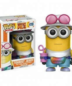 Funko POP! Movies: Despicable Me 3 TOURIST JERRY Figure #419 W/ Protector