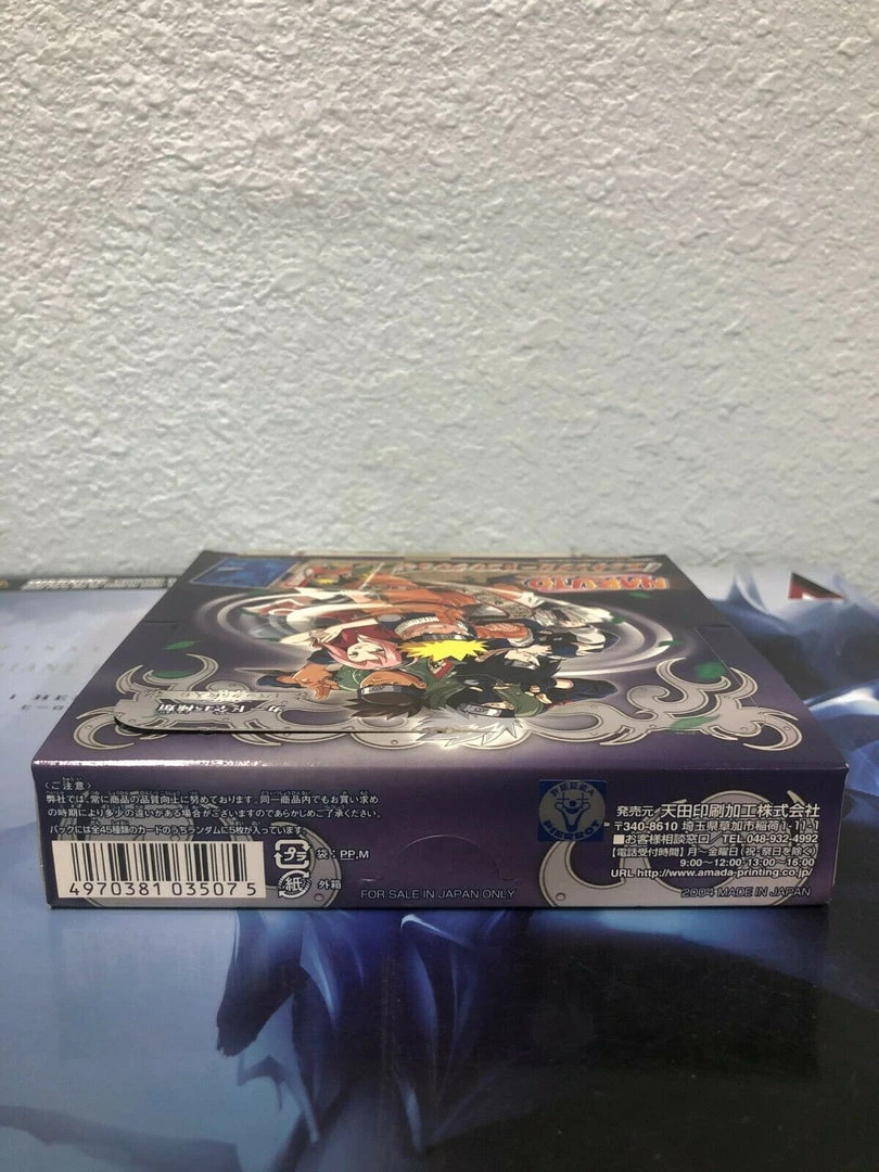 COSPA Collectible Cards Naruto Trading Cards Box - 20 Packs Per Box 6 COSPA Collectible Cards Naruto Trading Cards Box - 20 Packs Per Box