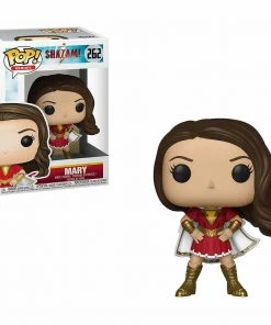 FUNKO POP! HEROES: Shazam MARY Figure #262 W/ Protector