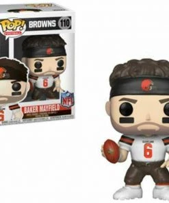 Funko NFL Football Cleveland Browns Baker Mayfield WHITE JERSEY W/ Protector