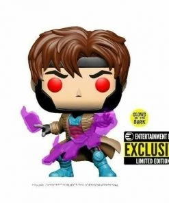 Funko POP! X Men GAMBIT Glow In The Dark EE Exclusive Figure #553 W/ Protector 8 Funko POP! X Men GAMBIT Glow In The Dark EE Exclusive Figure #553 W/ Protector