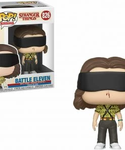 Funko Pop Television: Stranger Things - Battle Eleven Figure #39367 W/ Protector