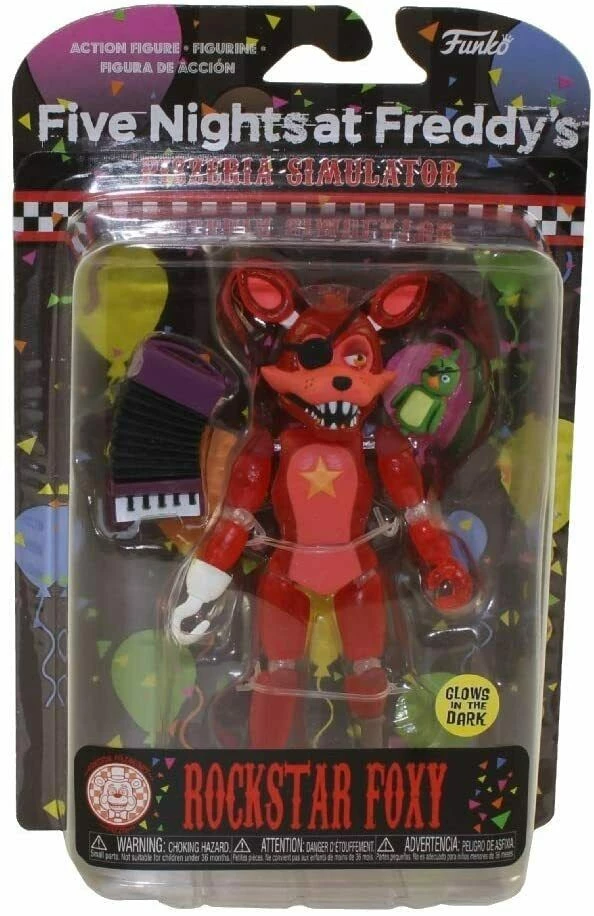 Funko Five Nights At Freddy's Pizzeria Simulator: Rockstar Foxy (Glow) #45638 4 Funko Five Nights At Freddy's Pizzeria Simulator: Rockstar Foxy (Glow) #45638