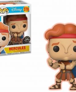 Funko POP! Disney: Hercules HERCULES GITD CHASE Figure #378 W/ Protector