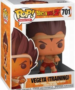 Funko POP! Dragon Ball Z: Training VEGETA Figure #701 DAMAGE BOX