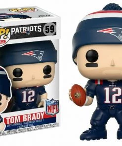 Funko POP! NFL TOM BRADY Patriots Figure #59 W/ Protector 9 Funko POP! NFL TOM BRADY Patriots Figure #59 W/ Protector
