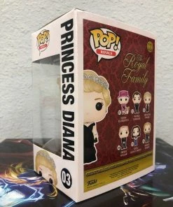 Funko POP! Royals: Royal Family DIANA Princess Of Wales Figure #03 W/ Protector