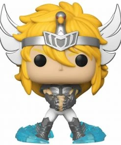 Funko - POP Animation: Saint Seiya- Cygnus Hyoga Figure W/ Protector