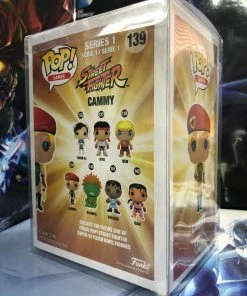 Toystops Funko POP! Games: Street Fighter CAMMY Figure #139 W/ Protector 9 Toystops Funko POP! Games: Street Fighter CAMMY Figure #139 W/ Protector